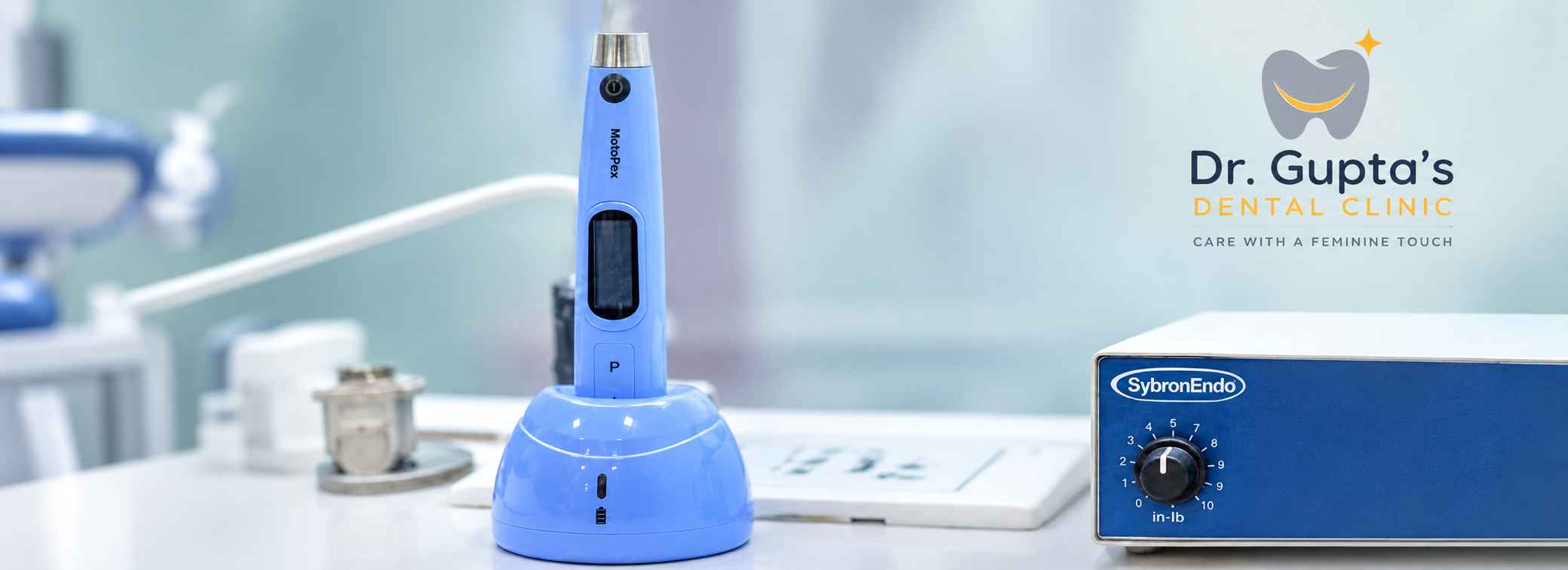 Advanced endomotor used for root canal treatment